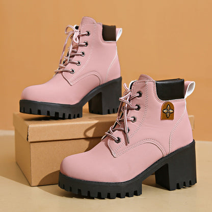 Aurora Lace-Up Boots